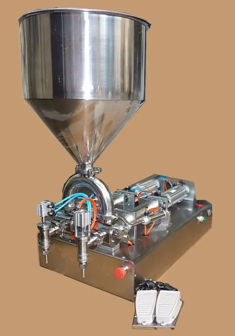 

liquid or paste filling machine, pneumatic, piston filler, tomato sauce filler ,ketchup filling machine, filling 100-1000ml