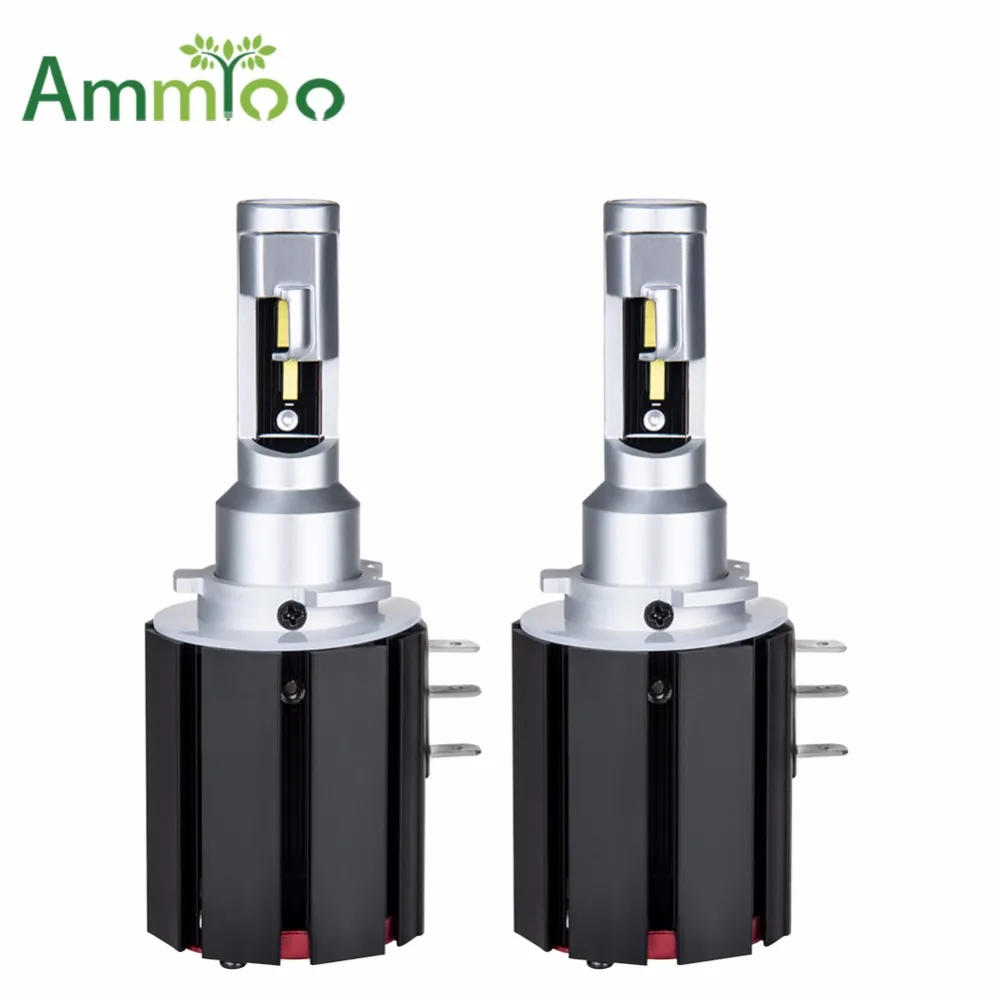 

AmmToo H15 LED Car Headlight For Audi BMW Mercedes Volkswagen Golf 48W 5600Lm For Low Beam Bulbs And Daytime Running Lights 12V