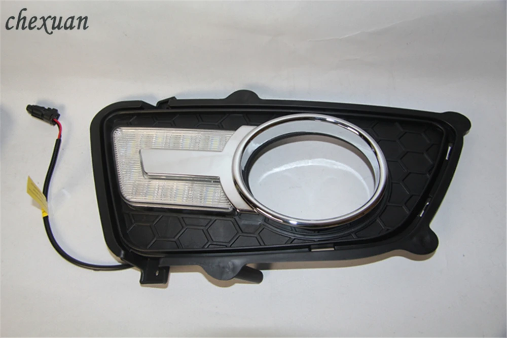 CSCSNL 1 комплект 12 В ABS светодиодный ОД для KIA Sportage 2008 2009 2010 2011 2012 2013 DRL дневные ходовые