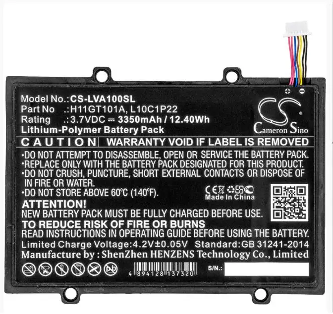 Cameron sino 3350 мА/ч, Батарея для LENOVO A1 A1-07 Idepad A1 121500028 H11GT101A L10C1P22 планшет Батарея