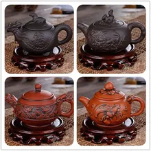 Исин Zisha чайный горшок 24 стиля ручной работы чайный набор кунг-фу чайники керамические китайские керамические глиняные чайники Подарочная безопасная упаковка
