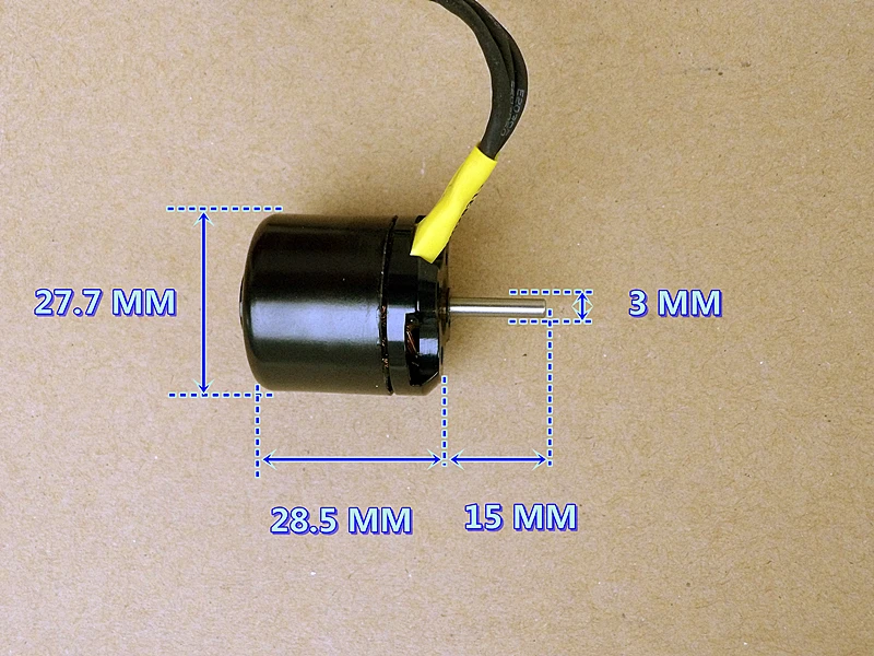 2 шт. RC модель самолета бесщеточный двигатель 2627 KV4200 2830 KV4000 трехфазный внешний мощный магнит NdFeB наружный ротор