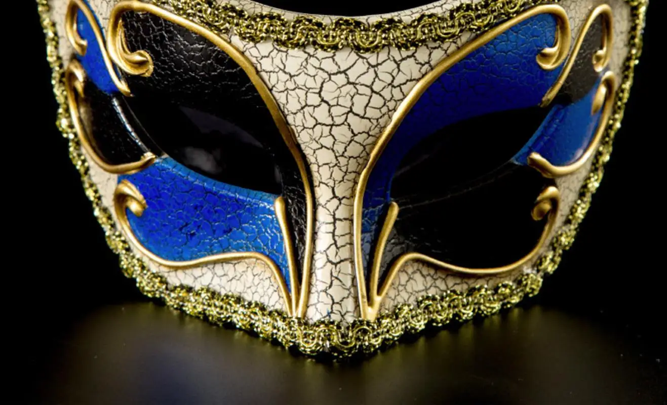 Fashion Cosplay  Elegant Venetian Masquerade Mask Halloween Christmas Party Crack Lacework Mask