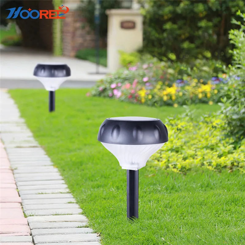 

HOOREE Solar Light for Garden Pathway Solar Powered Energy LED Outdoors Camping Light Tent Solar Lamp PIR Mothin Sensor IP65