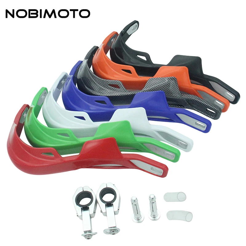 

NOBIMOTO Handlebar Hand Guards Handguard Protector Protection 22 28mm Alloy Insert Pit Dirt Bike Motorcycle Motocross GZ-102-1
