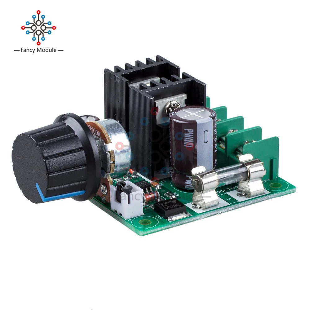 DC 12 40V 12V 10A ШИМ регулятор скорости двигателя диммер|12v-40v 10a|motor speedmotor speed controller |