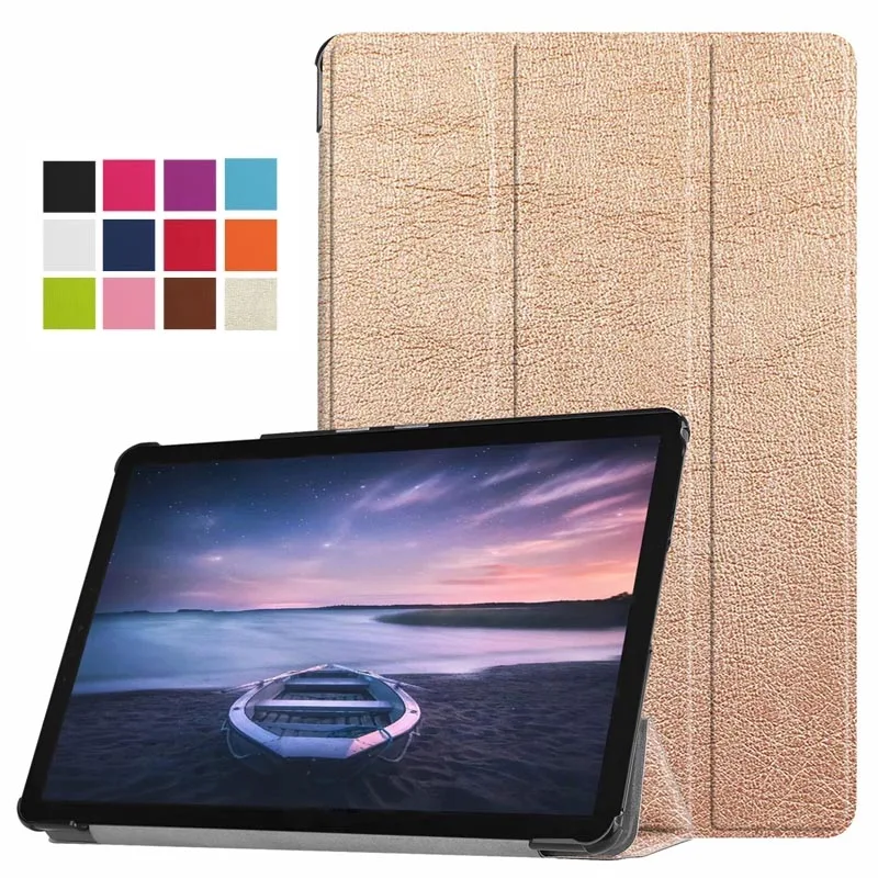 200 шт./лот PU кожаный умный чехол с функцией подставки для Samsung Galaxy Tab S4 10 5 дюймов SM