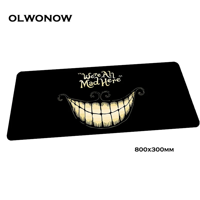 Size 800x300x3mm Alice коврик для мыши Инди-поп коврик для мышки компьютерный коврик для мыши профессиональный игровой коврик для мыши геймер для ноутбука 800x300x3 мм коврик для мыши - Цвет: Size 800x300x3mm