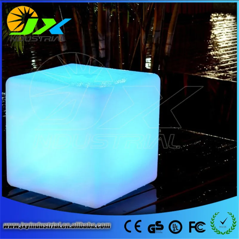 

LED Bar Furniture Flashing Chair Light LED Bar Stool Cube Glowing Tree Stool Light up Bar Chairs Free shipping