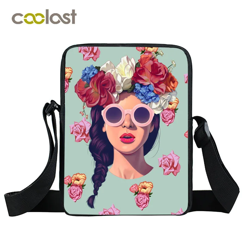 

Kpop Punk Women Messenger Bag Girls School Bags Hip Hop Style Mini Shoulder Bag Women Handbags Cool Rock Style Kids Crossbody