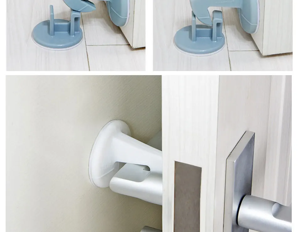  Child Safety Protection Baby Safety Cute Security Card Door Stopper Baby Newborn Care Child Lock Protection From Children