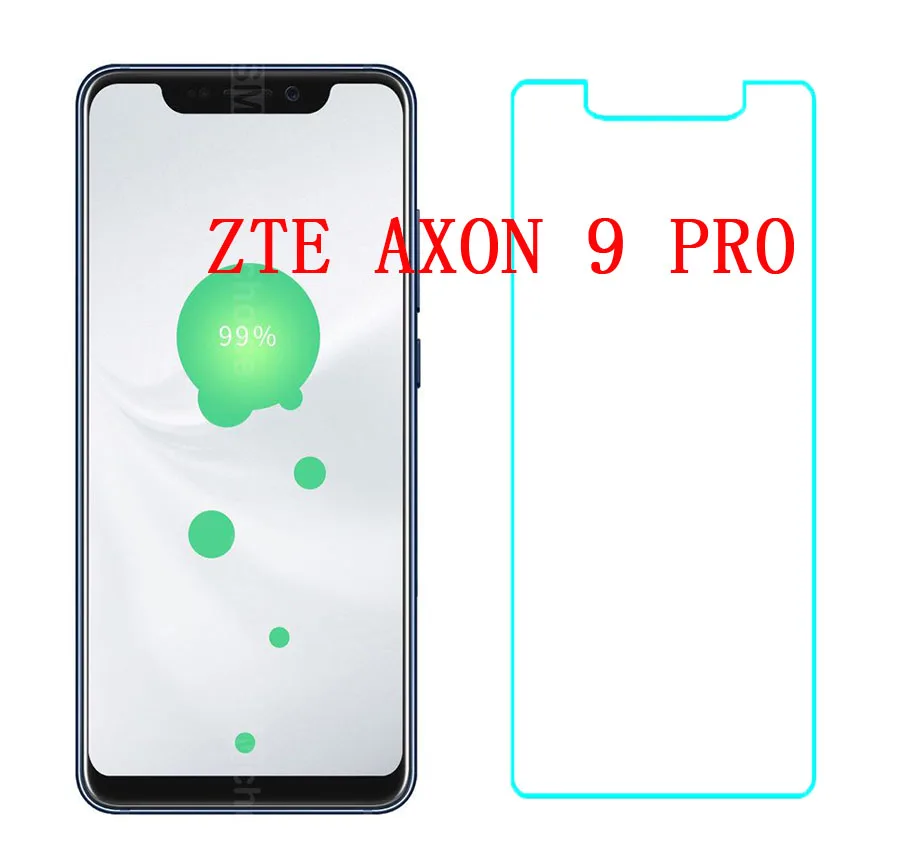 

Tempered Glass For ZTE AXON 9 PRO Screen Protector 9H Toughened Protective Film Phone Protective FOR ZTE AXON9 PRO