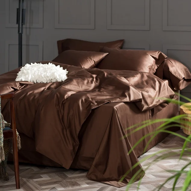 Buy Elegant Bedding Sets Light Purple Bed sheet