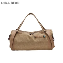 DIDABEAR холщовая дорожная сумка, мужские сумки, мужские дизайнерские сумки большой емкости, сумки на плечо для отдыха, Мужская многофункциональная сумка для альпинизма
