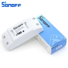 Оригинальный sonoff 10A WiFi Smart переключатель дистанционного Беспроводной таймер Выключатель света Интеллектуальный универсальный DIY Умный дом автоматизации модуль
