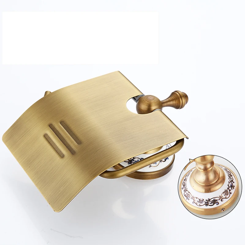 Aliexpress Free Shipping Antique Br Bathroom Paper Box Aliexpress Free Shipping Antique Br Bathroom Paper Box Roll Holder Toilet Rissue Accessories From Reliable