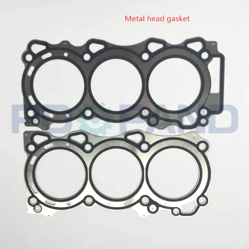 VQ35 VQ35DE Metal Cylinder Head Gasket for Nissan G35 350Z for Infiniti FX35 A0101-CA025 3.5L 3498cc V6 DOHC_副本