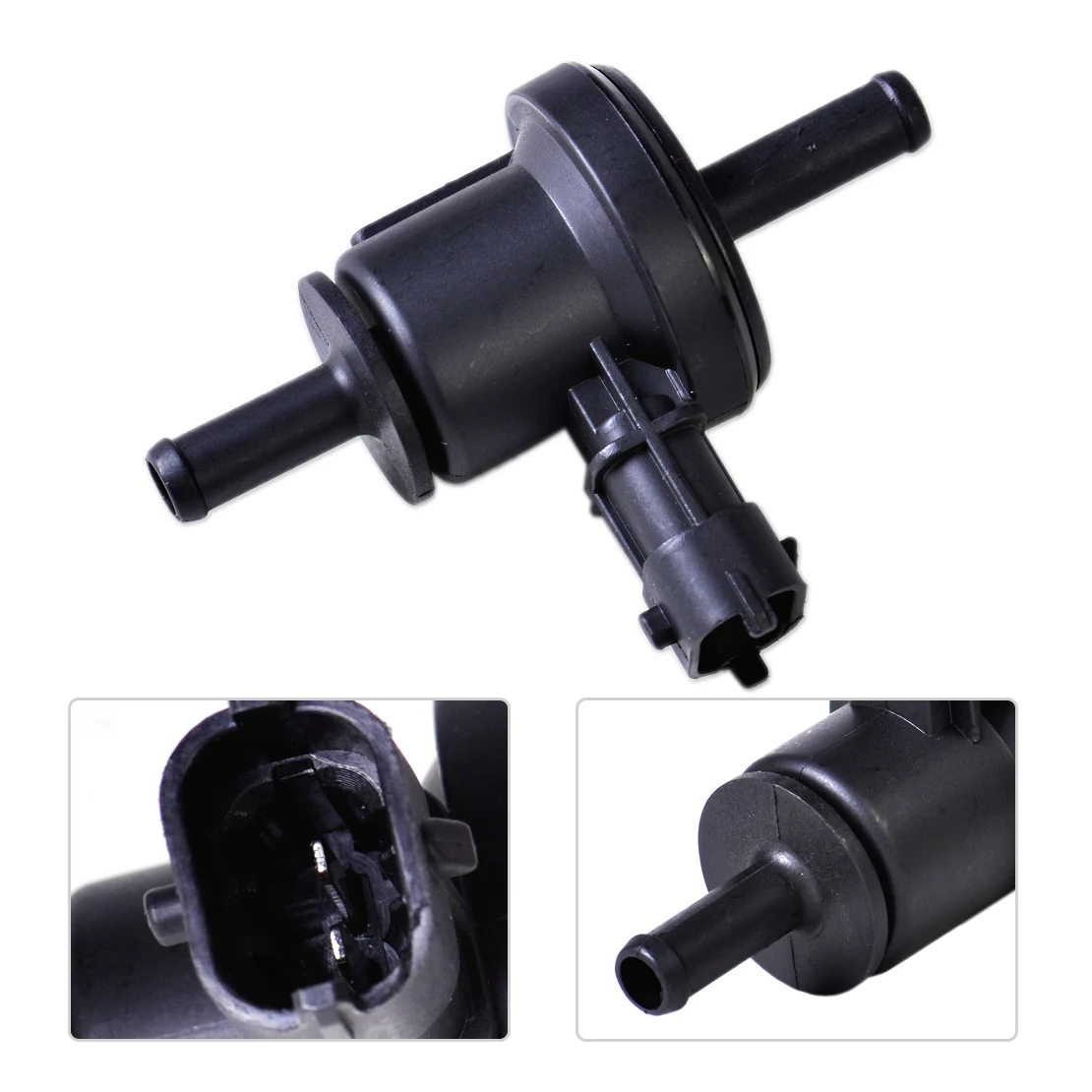 

CITALL Black Vapor Canister Purge Valve Control 2891026900 Fit for Hyundai Elantra Accent Genesis Equus Kia Rio Rio5 Soul