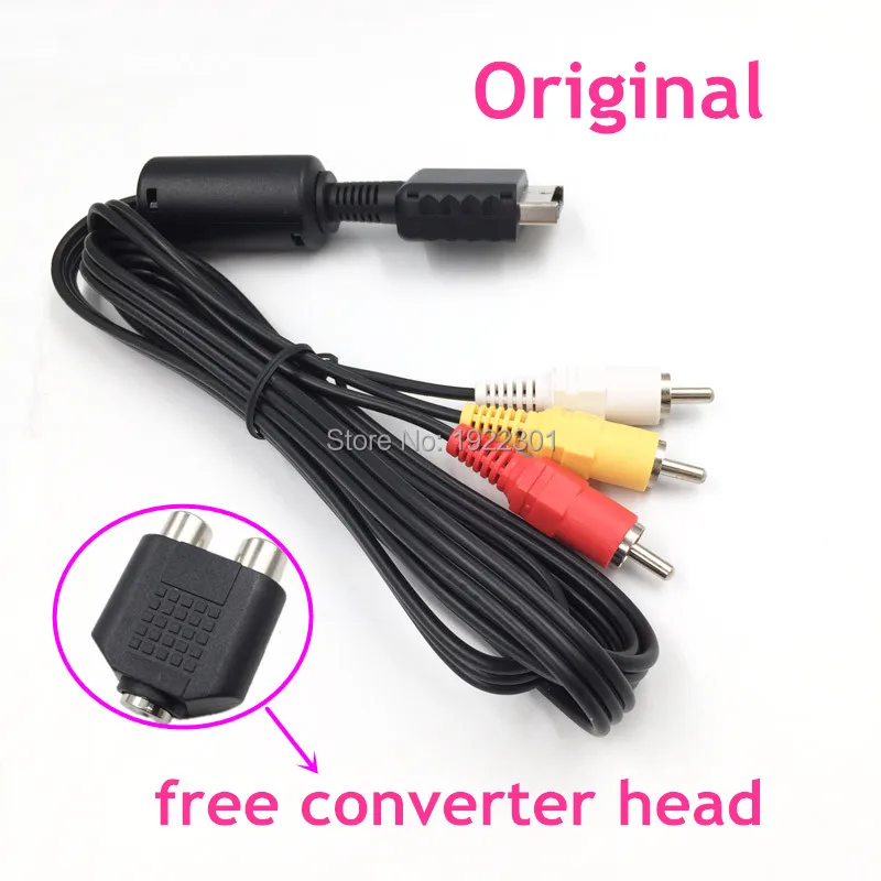Original Component AV to RCA Audio Video Cable with AV Cable converter