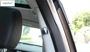 

Lapetus Accessories For Land Rover Discovery Sport 2015 - 2019 Rear Car Door B Pillar Column Hook Molding Cover Kit Styling Trim