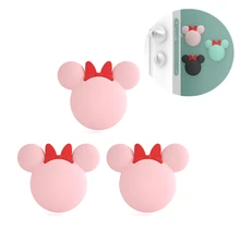 3 шт., дверные ручки, безопасность, мультфильм, Микки, Настенный Протектор, дверная ручка, безопасность для детей, защита от ударов, угловая защита