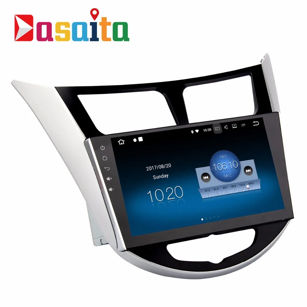 

Dasaita 9" Android 7.1 Car GPS Player Navi for Hyundai Verna Solaris I25 with 2G+16G Quad Core Stereo Radio Multimedia HDMI 4G