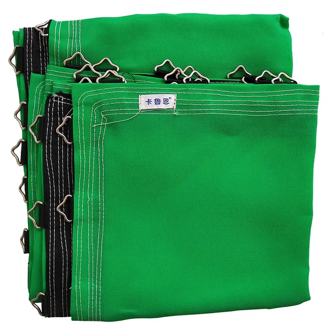 US $39.00 8FT colored waterproof pp mesh trampoline mat for kids trampoline bed