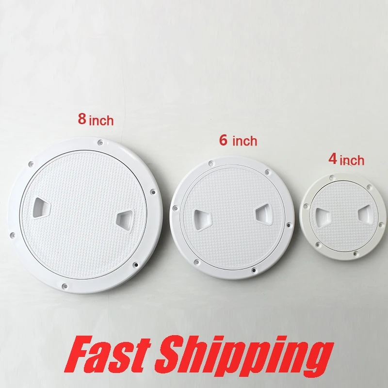 

4 inch/6 inch/8 inch Marine boat yacht Detachable Cover Plastic Out Inspection Deck for RV Inspection Deck Non-slip Cover
