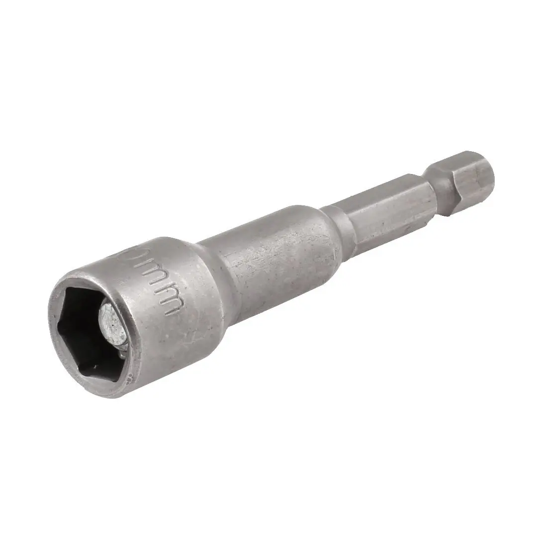 Gray Chrome Vanadium 1/4" Shank 10mm Hex Socket Nut Driver
