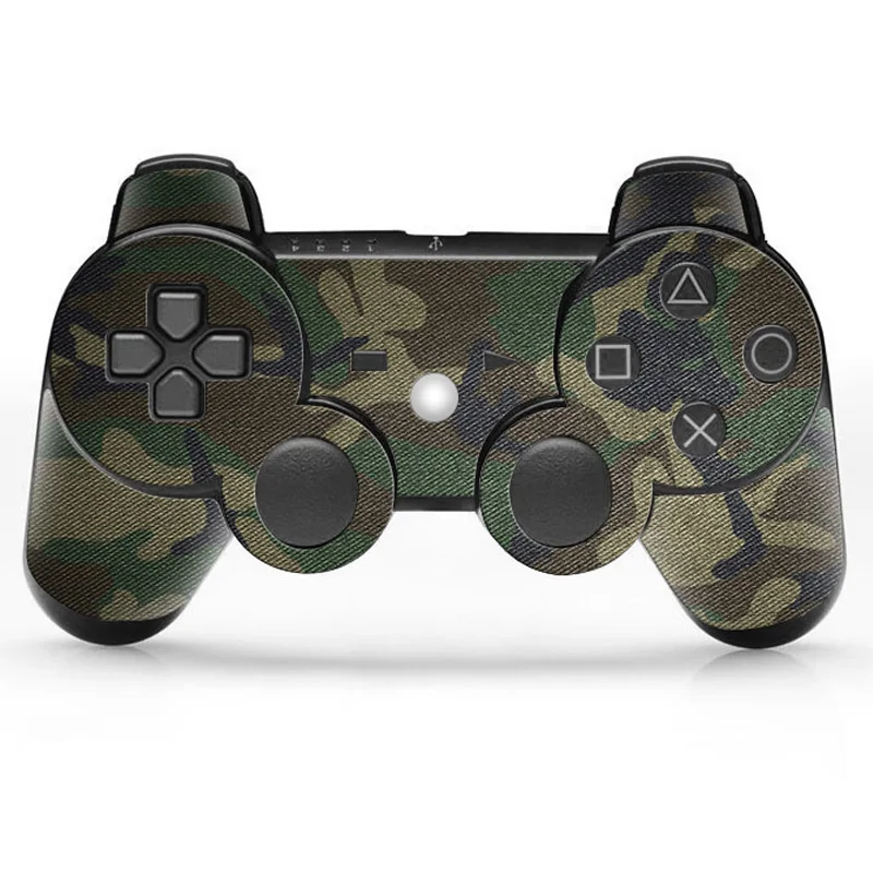 

Camouflage Vinyl Skin Sticker Decal Gamepad Cover for PS3&ps3 slim 2controllers Protector