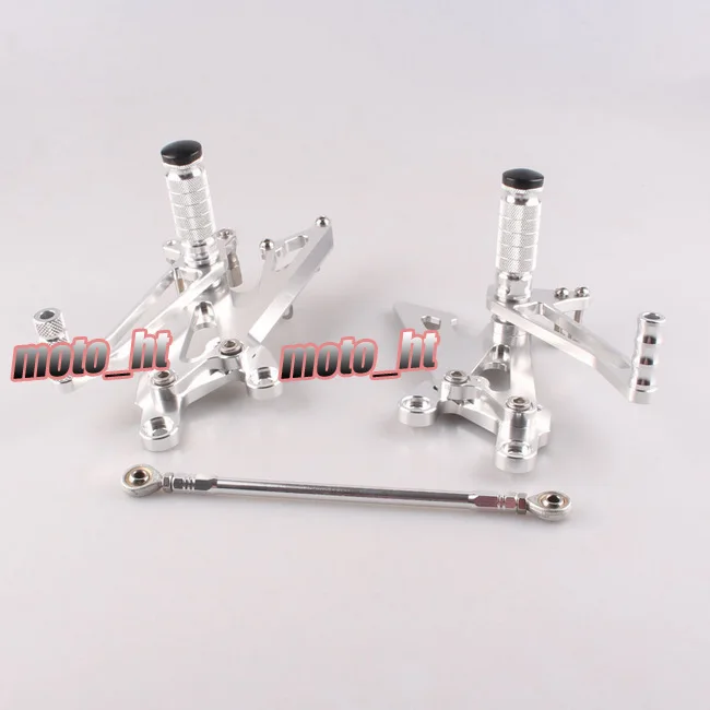 CNC регулируемый Rearset задний Набор Подножки для Honda RVF400 все годы запчасти для мотоцикла алюминиевый сплав