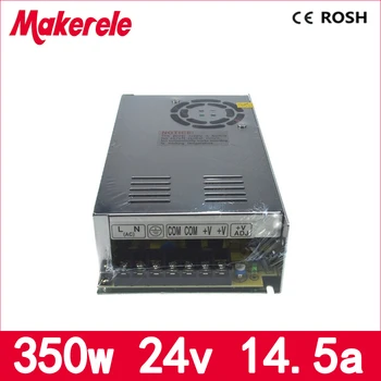 

MS-350-24 mini size single output new type 110V 220V AC to dc24V 14.5A 350w switching power supply smps with CE certification