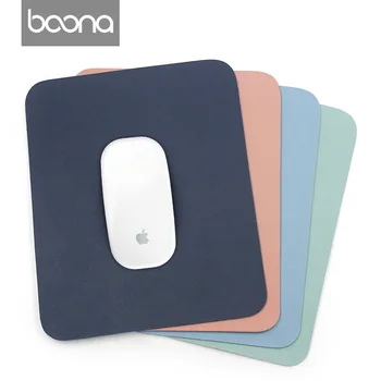 

Boona PU Mouse Pad 30*25CM Size Laptop with Anti-Slip Leather Mouse Mat Computer Mouse Pad for Home & Travel, Office & Games