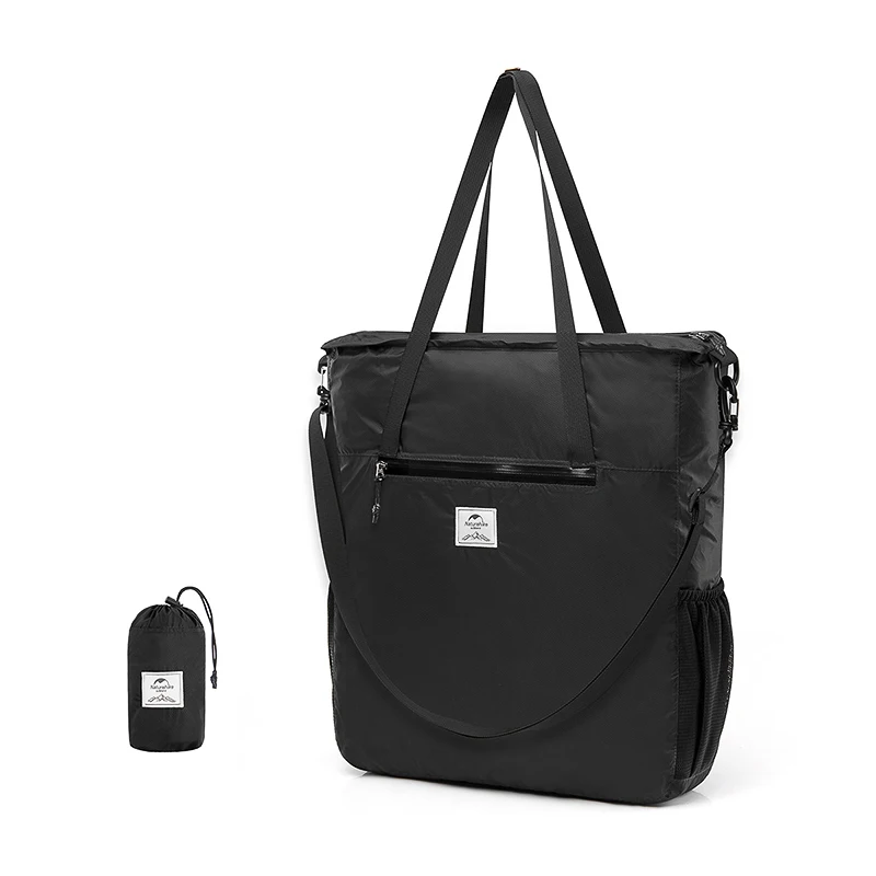 Naturehike Складная легкая силиконовая сумка водостойкая спортивная сумка сумки через плечо 18л NH18B500-B