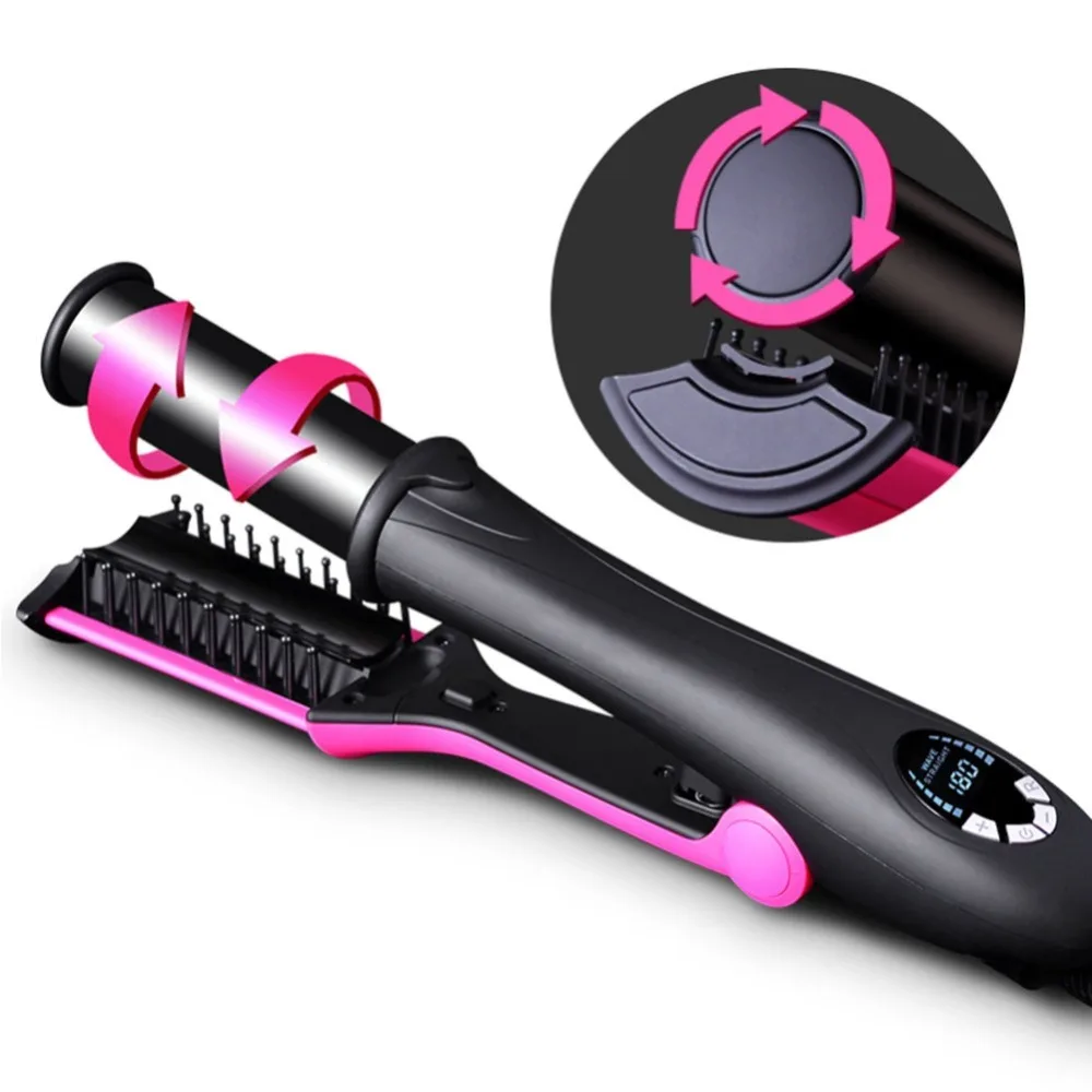 

2 in 1 fast heating straight hair tool for home convenient and fast modeling all hair quality suitable for damage-free CW31