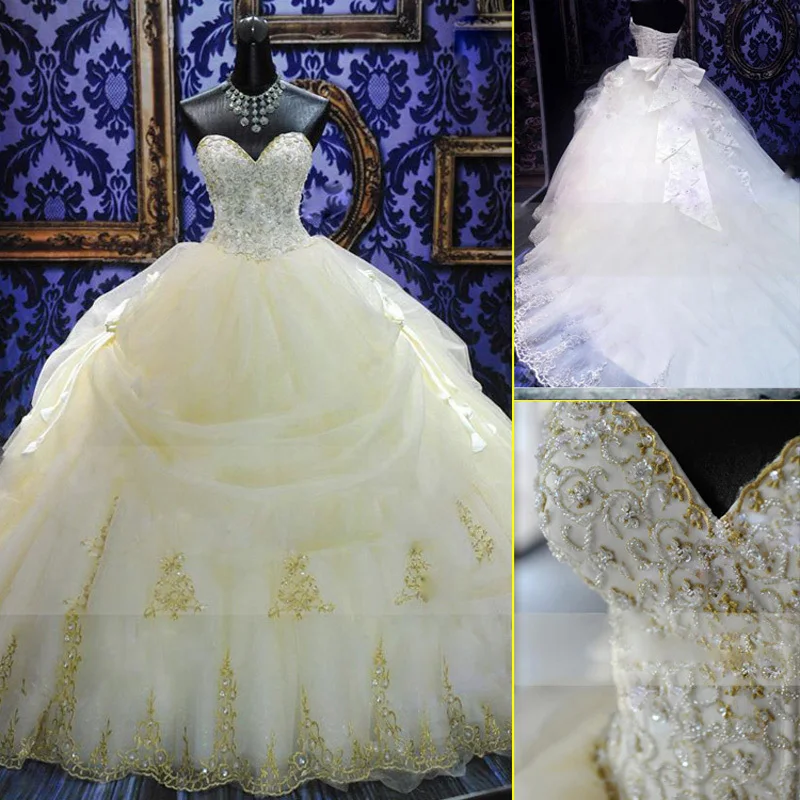 Великолепное Золотое бальное платье с вышивкой, винтажное длинное свадебное платье для матери невесты