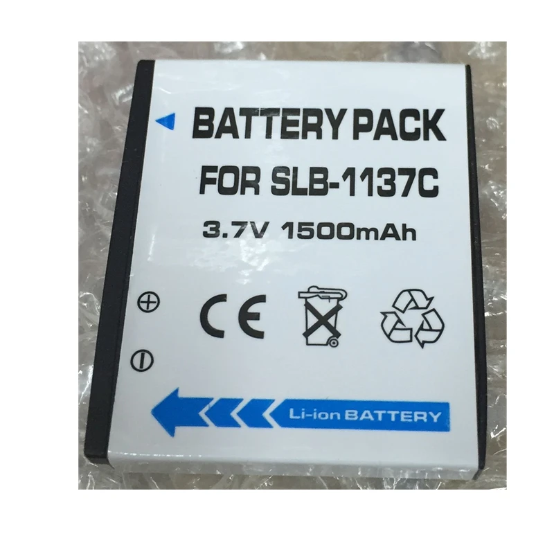 SLB-1137C SLB 1137C комплект литиевых батарей SLB1137C цифровая камера батарея для samsung i7