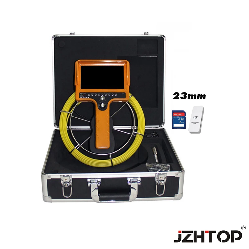23mm pipe drain sewer inspection camera system