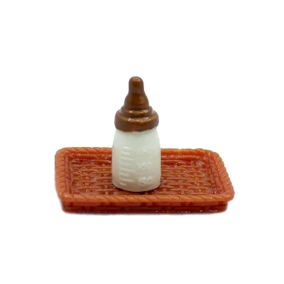 10PCS 7 10 шт./партия миниатюрная бутылочка для молока Slime DIY аксессуары мягкая игрушка наполнитель для прозрачной пушистой слизи Подарочная игрушка для детей и взрослых - Цвет: 10PCS 7