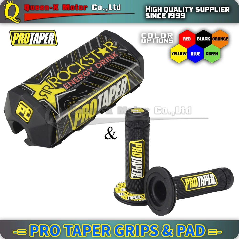 

ProTaper 2.0 Square Handlebar Pad Handle Bar Pad Fat Bar Pad fit 1-1/8" 28mm handlebar motorcycle Motocross CRF YZF KLX KTM RMZ