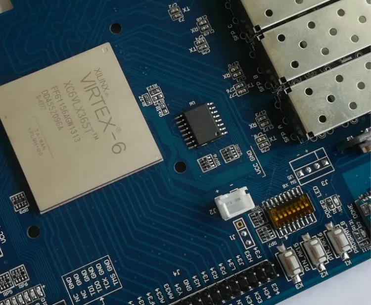 Для Xilinx FPGA макетная плата Xilinx PCIe макетная плата VIRTEX 6 макетная плата Высокопроизводительные вычисления