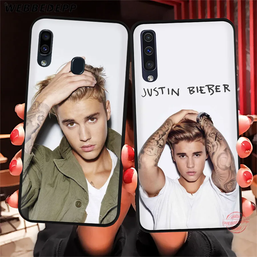 WEBBEDEPP Justin Bieber Soft Silicone Phone Case for Samsung A10 A30 A40 A50 A70 M10 M20 M30 TPU Cover