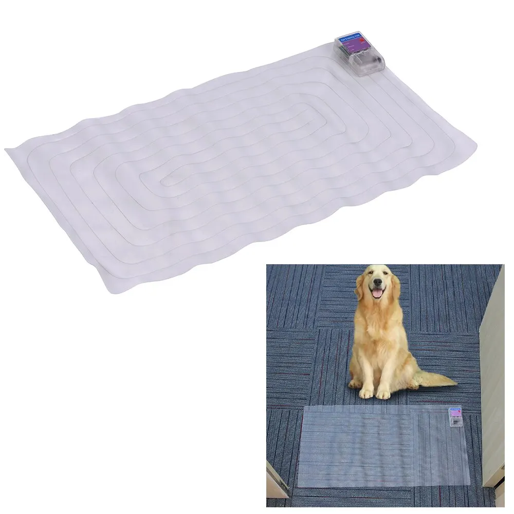 

Pets Training Mat Pads Dog Cat Puppy Indoor Electronic Pet Housebreaking Pad Shock Scat Safe for Dogs Cats Protection Waterproof