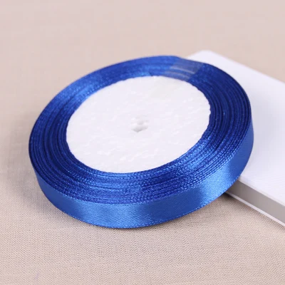 Атласная лента с сапфировым покрытием 1 5 см 25 ярдов/рулон|ribbon set|ribbon productsribbon party