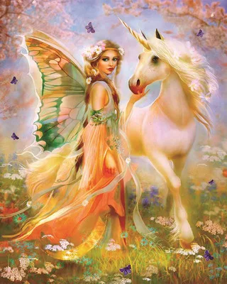 

5D DIY Diamond Painting unicorn girl 3D Diamond Embroidery Cross Stitch Mosaic Needlework Home Decor Round drill Christmas gift
