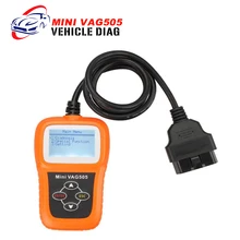2016 Оригинальные Мини VAG505 НОТЫ Сканера Memoscan Vag 505 OBDii CAN OBD Код Сканер инструмент Для VW/AUDI Сканер Auto Scan Tool