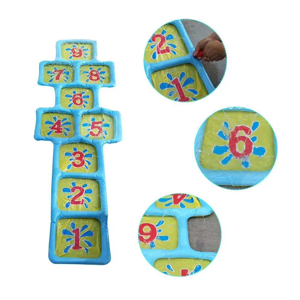 Inflatable Water Jet Number Pad Summer Children Outdoor Play Toys Lawn Spray Ball Square Swimming pool accessories Inflatable Water Jet Number Pad Summer Children Outdoor Play Toys Lawn Spray Ball Square Swimming pool accessories