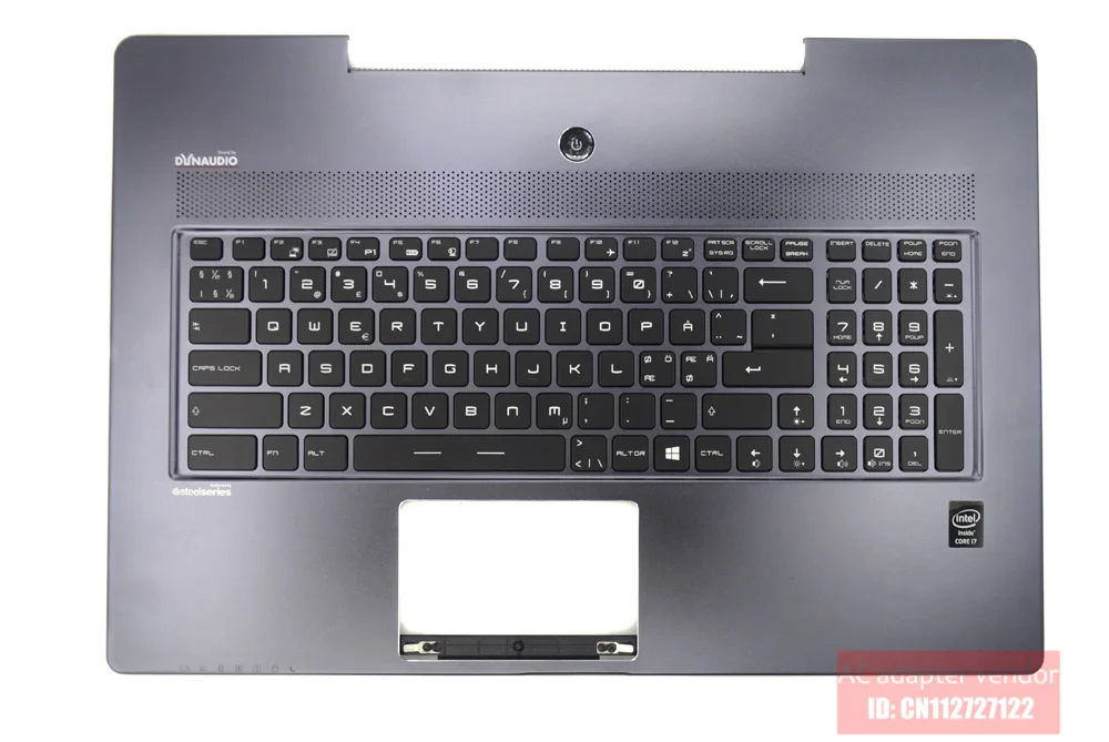 NE NORDIC для MSI GS70 GS60 клавиатура с подсветкой C shell Упор для рук