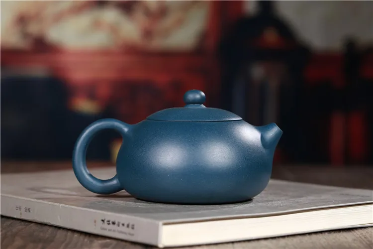 230ml Yixing Tianqing Bianxi Shi Pure Handmade Zisha Teapot Tea Set Smooth water WSHYUFEI