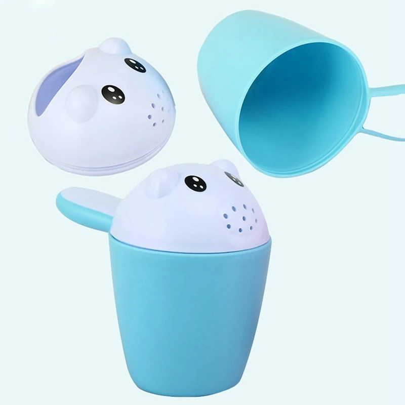 Baby Shower Bath Spoon Water Scoop Bathing Shampoo Cup Shampoo Cup Water Scoop Baby Bath Stuff Accessories